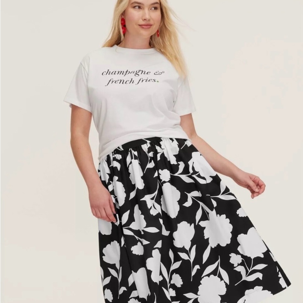 Women’s Classic Rose Volume Midi Skirt - Kate Spade New York x Target